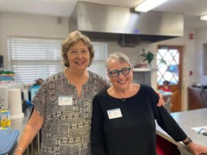 Many thanks to the kitchen helpers.